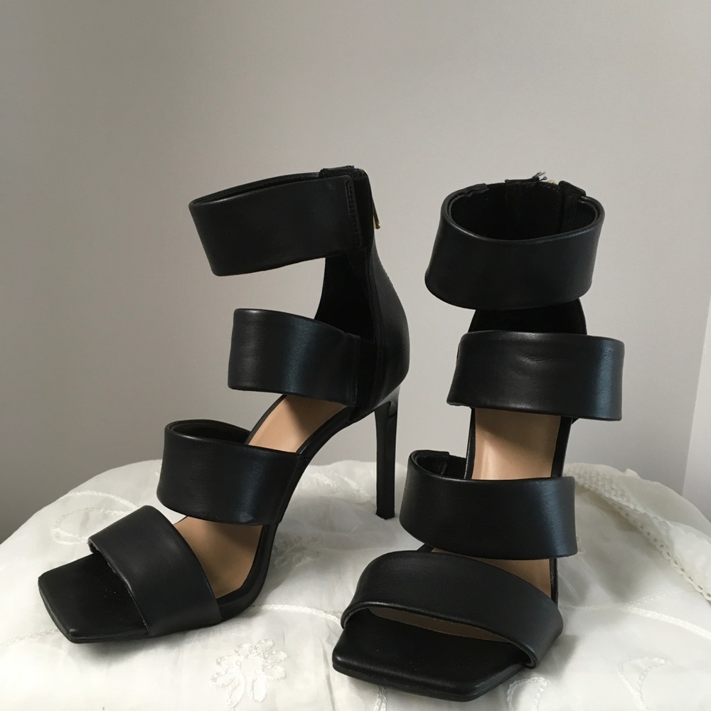 INC Strappy Heeled Sandals